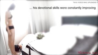 Femdom worship - Sub unconditionally loves his Headmistress