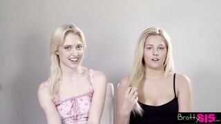 Teen Sisters Give Step Daddy Ultimate Father's Day trio