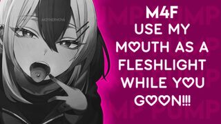 [F4M] Use My Mouth as a Fleshlight During the time that YOU Goon!!! -- [BJ NOISES] Audio Only / ASMR RP