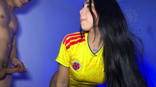 I tried the recent sticker challenge from the World Cup album... and I ended up having an EPIC ORGASM