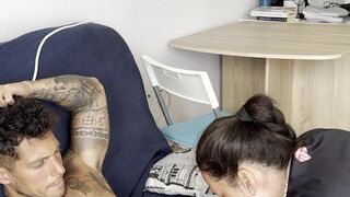 ?After Gym, I Suck HIS OBESE SHLONG? Im So Sexually excited