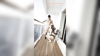 I’m So SEXUALLY EXCITED On The Sea? I Suck His PLUMP SHLONG Till He CUMS In My Face?