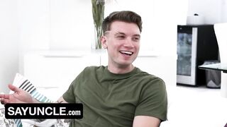 Twink Caden Dior Can't Resist Stepdad Knob Dawson's Booty Bareback Again