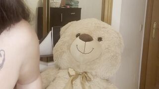 I’m So LUSTFUL? I Give Him A ORAL JOB-JOB To My Teddy Bear?