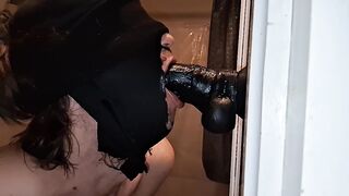 masked slow-mo deepthroat so juicy