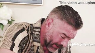 Stepdaughter Sucks Boyfriend Under Table Then Invites Stepdad To Join