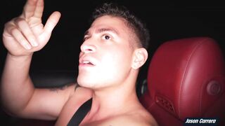 WTF IS THIS GUY STRIPPED?! Russian Nasty Angel gets HARD FUCKED by a Stranger in the Car Late Night