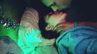 Kissing Celebrating Love.