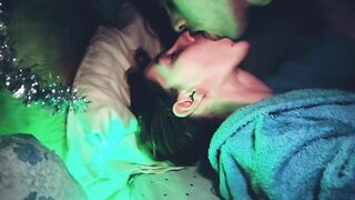 Kissing Celebrating Love.