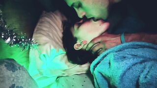 Kissing Celebrating Love.