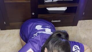 My Stepbro Plays FIFA And I Suck His Schlong?