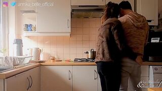Kitchen Make Out with Stepsister, Kissing & Fingering - Sensual Teasing Moments