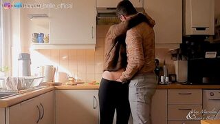 Kitchen Make Out with Stepsister, Kissing & Fingering - Sensual Teasing Moments