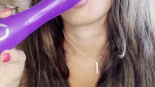 oral-job-job with cream to my dildo?