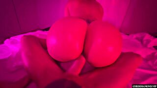 Rough Sex With Latina Sara Retali With a Big Booty In a Pink Bedroom