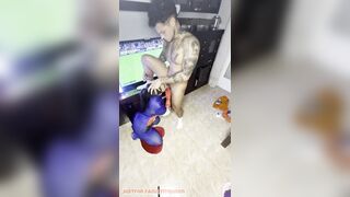 Sucking His CORPULENT Wang? Till He CUMS In My Face?