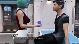 Stranded in Space - Playing and Kissing the Sexy Doctor