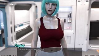 Stranded in Space - Playing and Kissing the Sexy Doctor
