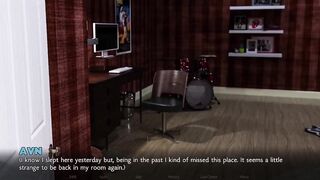 Timestamps: Lost Love 53 - Golden-haired College Cheerleader Flashes Her Breasts Before Intend to Practice