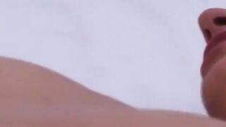Watch This Babe Form Germany with Bushy Pussy Play with Toy