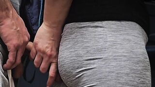 Public Bus Handjob Stranger Cum Raw, risky, and fucking hot! This playgirl strokes his thick dick, teasing him until he explodes in public transport
