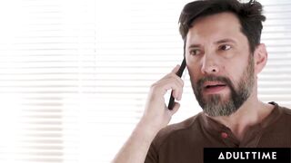 ADULT TIME - Nasty Adira Allure Tries Anal With Her Dude's Majority worthy Friend After Finding Out This chap Cheated