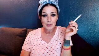 Enchanting Woman Smokin' with YOU
