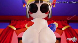 Pomni banging really hard and admirable in the digital circus