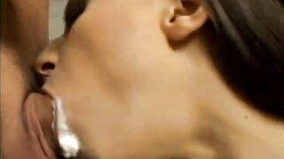 College angels in an orgy get banged in every gap