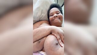 BBW Ebony with #HUGETITS!!