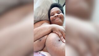 BBW Ebony with #HUGETITS!!