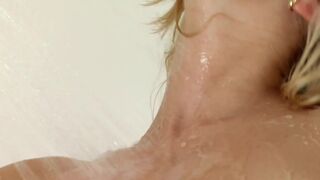 Karolina is a Jummy Honey with Big'n Great Natural Tits, Solo Softcore Masturbation from EU Tease#3