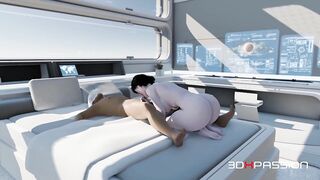 Cryolab Awakening: Sayuri Gets Wet Reverse Cowgirl, Deep Blowjob & Hard Assfuck with Giant Cumshots