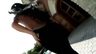 Alisha Pleasant EURO Anal Creampie with Lauro Giotto Outdoor, Brunette, Natural, Small tits, Teaser#3