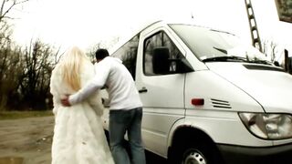 Maddy, Nick Lang, Teaser#2 - European Bang - Comedy outside in the village at a car parts park