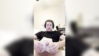Jax Stone love talking smutty while fucking his fresh toy