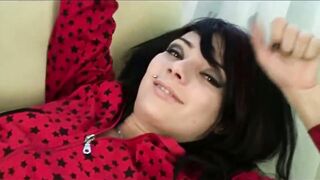 Hot rock teen goes solo masturbating - Rock Emily