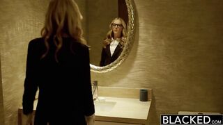 BLACKED - Stunning Blonde Karla Kush Takes Biggest Black Rod
