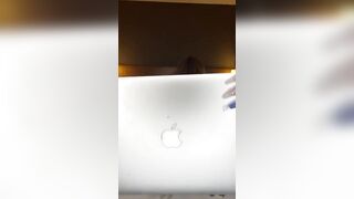 3 sexy ebony lesbians partying and licking vagina in hotel room
