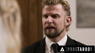 PURE TABOO Desperate Lesbian Brides Cyber Doll & Megan Mistakes Submit To Homophobic Officiant