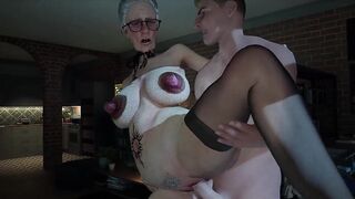 90 Yo Granny Banged Hard
