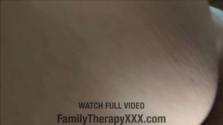 Accidental Creampie for Sexy Teen Step Sis - Aubry Babcock - Family Therapy - Alex Adams