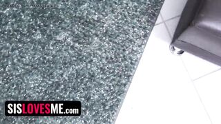 SisLovesMe - Stepbro sneaks on his stepsis Alex Blake while she masturbating in the shower
