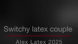 Switchy Latex Couple - Alex Latex