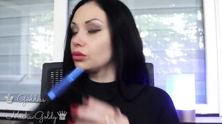 Cum to my big beige seduction and big hookah smoke!