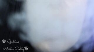 Cum to my big beige seduction and big hookah smoke!