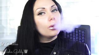 Cum to my big silver seduction and big hookah smoke!