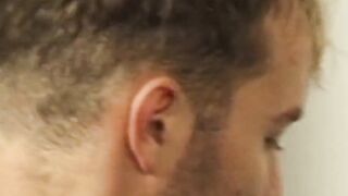 Bushy Pussy Stretched Wide by Throbbing Dick