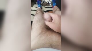 Hard Stroke Fills Her Butt With Thick Cum
