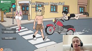 FuckerMen Hospital – Big Melons Nurse Sucks My Biggest Penis Adult Game Playthrough